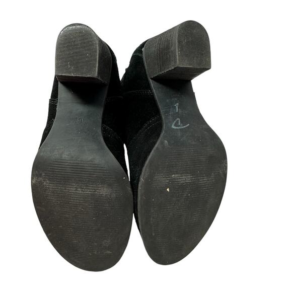 Franco Fortini CHESNEY Heel Ankle Boots 6.5 Embroidered Leather Western Cowgirl - Picture 10 of 10